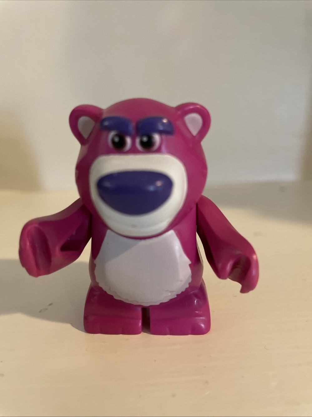 Lego Lotso Bear Minifigure Toy Story 7789 Figure EUC Lego Lotso
